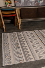 Zenta ZN005 Çok Renkli Hav Toz Vermez Halı Makine Halısı