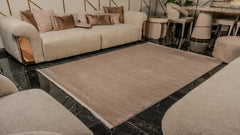 Zett ZE001 Kahverengi Uzun Ömürlü Yumuşak Dokulu Halı