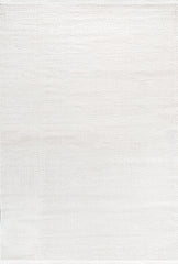 Zett ZE013 Beyaz Uzun Ömürlü Yumuşak Dokulu Halı